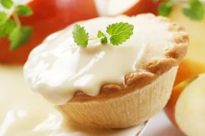 Воздушный ванильный соус