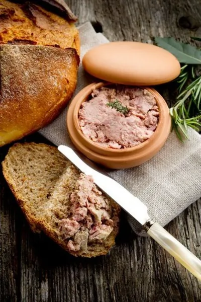 Порционный утиный паштет
