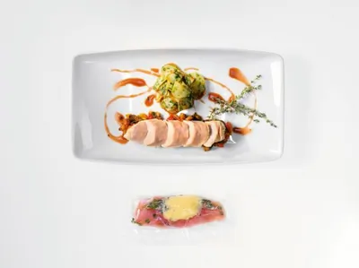 Курица с рататуем