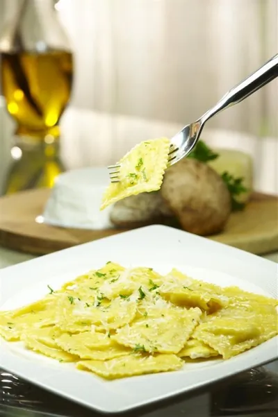 Равиоли «Pasta Fresca» с белыми грибами и рикоттой