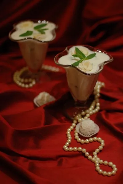 Творожно-ананасовый десерт