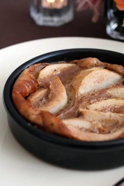 Грушево-миндальный тарт