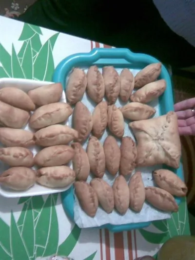 Пирожки с куриной печенью