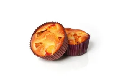 Персиковые маффины со специями