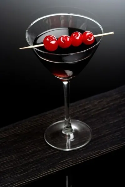 Шоколадно-вишневый мартини