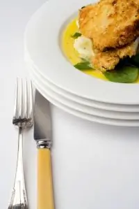 Телятина под соусом из шалфея