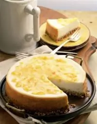 Пасхальный лимонный чизкейк