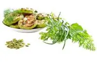 Салат из цукини с сыром и бальзамическим уксусом