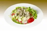 Индонезийский салат с печенью