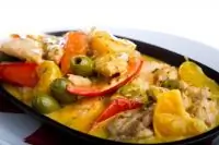 Марокканский салат из лимонов