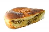 Пицца с угрем и картофелем