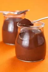 Крем из шоколада и сливок