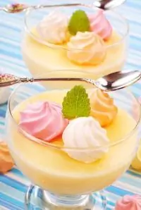 Сладкий кремовый десерт «Забаглионе»