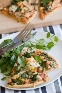 Пицца с цветной капустой