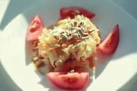 Салат из кольраби по тайски