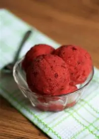 Сливовый сорбет