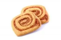 Творожное печенье с орехами