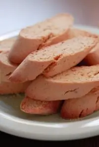 Розовое бискотти