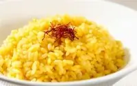 Желтое ризотто