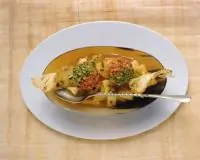 Фруктовый салат с апельсином и маракуйей