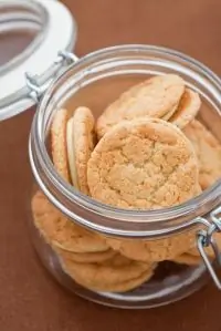 Картофельное печенье с лимонным кремом