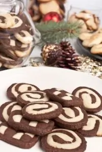 Лимонно-шоколадное печенье