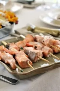 Шашлыки из лосося в специях (Tandoori Rawas)