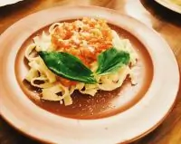 Паста со свежими помидорами