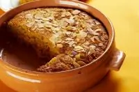 Пудинг из тыквы с яблоками