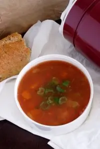 Сливово-томатный суп-пюре