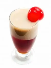 Кокосово-малиновый коктейль