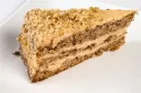 Торт с ореховым кремом
