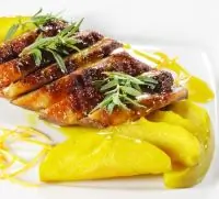 Свинина в кленовой глазури с яблоками