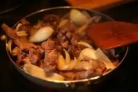 Жаркое из бараньего сердца