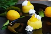 Лимонный пудинг на пару