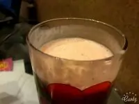 Клубнично-банановый мусс с ванилью