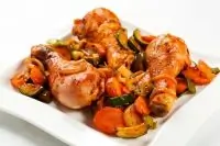 Курица в соусе эстрагон