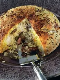 Плов с утиными потрохами