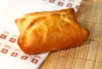 Хлеб с сырно-мясной начинкой