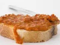 Соус из красных перцев с фетой