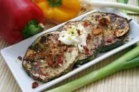 Жареные цукини с орегано и чесноком