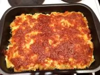 Куриное филе под шубой с картофелем