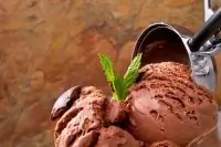 Итальянское шоколадное мороженое (Gelato)