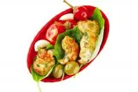 Маринованные куриные ломтики