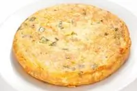 Тортилья с цукини и голубым сыром