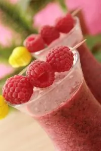 Чернично-малиновый шейк