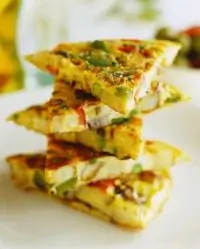 Картофельно-фасолевая тортилья