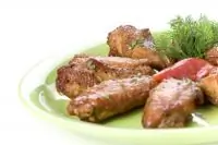Пряные куриные крылышки