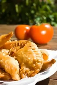 Чебуреки с грибами