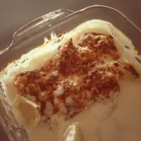 Фенхель в соусе бешамель с пармезаном